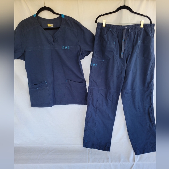 WonderWink Other - WonderWink X-Large Navy Scrub Set